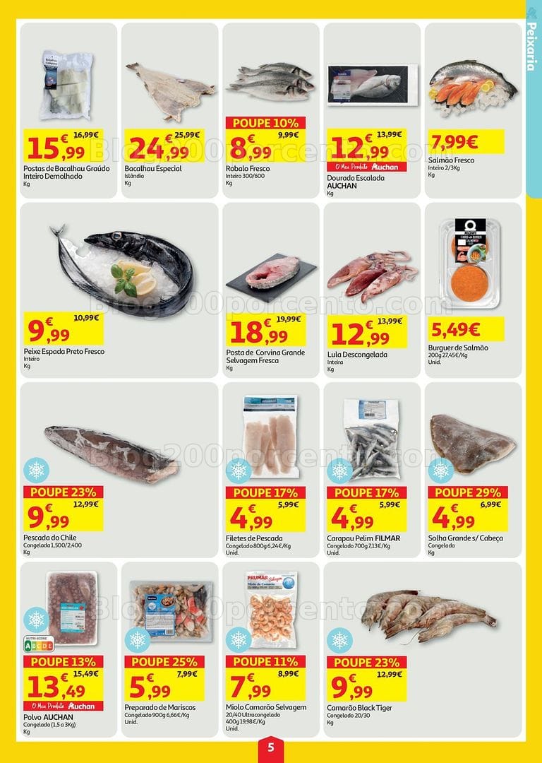 Antevisão Folheto AUCHAN Super Poupança Promoções de 30 julho a 5 agosto
